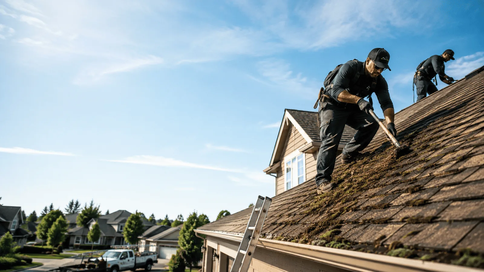 Roof Moss Removal in Houston, PA near me